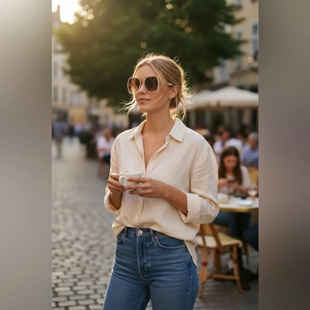 MOSCHINOGradient Gold Mirror Sunglasses
MOS096/S 05X2/JL 57 - Picture 5 of 15